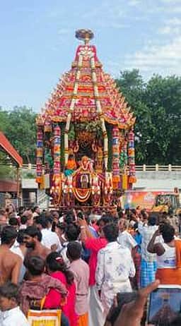 ரத்தினகிரி பாலமுருகன் கோயிலில் வைகாசி விசாக தேரோட்டம்