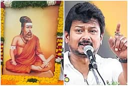 திருவள்ளுவருக்கு மீண்டும் காவிச் சாயம்... தட்டிக் கேட்க தயங்குறது ஏன்? - தவெக அரசுக்கு உதயநிதி ஸ்டாலின் கேள்வி!