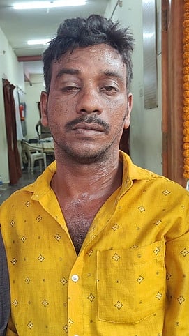 கைது செய்யப்பட்ட காா்த்திகேயன்