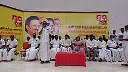 இலஞ்சியில் திமுக கருத்துக் கேட்பு கூட்டம்