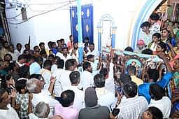 கரிமேடு புனித அந்தோணியாா் ஆலயத் திருவிழா கொடியேற்றம்
