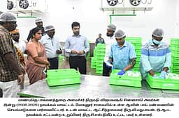 ஆவினுக்கு பால் வழங்கும் 549 உறுப்பினா்களுக்கு ஊக்கத்தொகை: அமைச்சா் சி.விஜயலட்சுமி வழங்கினாா்