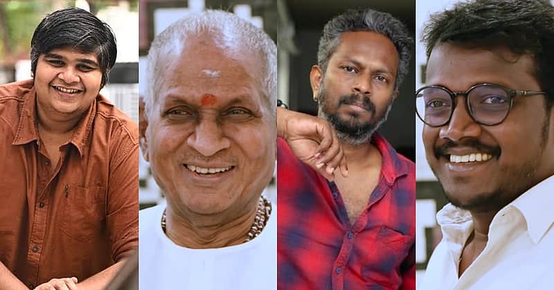 Music Composer Ilaiyaraaja; Directors Karthik Subbaraj, Thiagarajan Kumararaja, and Mari Selvaraj.