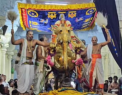 காஞ்சிபுரம் காமாட்சி அம்மன் கோயிலில் வசந்த உற்சவம்!