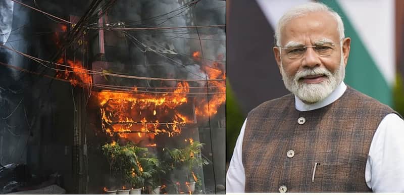 Modi Announces Rs. 2 Lakh Ex-Gratia for Delhi Fire Victims Families