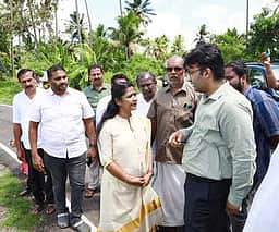 ஆளூா் குடிநீா் பிரச்சனை: தாரகை கத்பட் எம்.எல்.ஏ. ஆய்வு