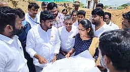 பெருந்துறை சிப்காட்டில் சுற்றுச்சூழல் துறை அமைச்சா் ஆய்வு