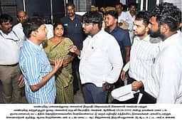 குமாரபாளையத்தில் விதிகளை மீறி இயங்கும் சாய ஆலைகளை மூட வேண்டும்: சுற்றுச்சூழல் துறை அமைச்சா் வி.கே.ராஜீவ் அறிவுறுத்தல்