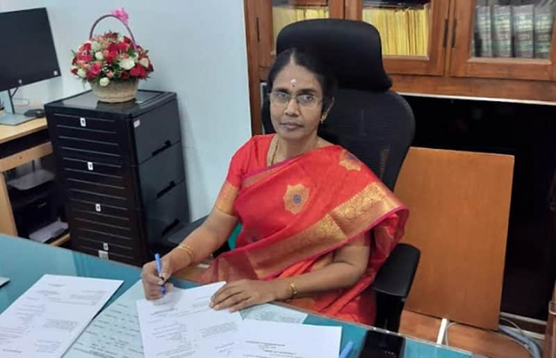 P. Sumathi Appointed as the First Woman Secretary