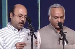கர்நாடகத்தின் புதிய அமைச்சரவையில் சித்தராமையா, கார்கேவின் மகன்கள்!