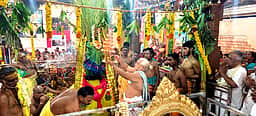 சங்கரன்கோவில் திரௌபதியம்மன் கோயிலில் பூக்குழித் திருவிழா கொடியேற்றம்