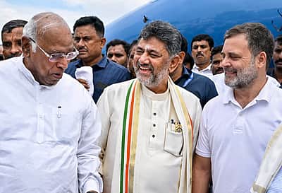 அமைச்சர்களுக்குத் துறை ஒதுக்குவது கட்சித் தலைமையின் முடிவு! - கர்நாடக முதல்வர் டி.கே. சிவகுமார் பேச்சு!