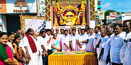 தருமபுரி, கிருஷ்ணகிரியில் கருணாநிதி பிறந்த நாள் விழா