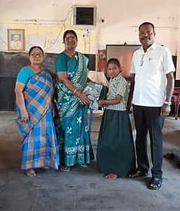 வேப்பூா் அரசுப் பள்ளியில் வட்டார கல்வி அலுவலா் ஆய்வு