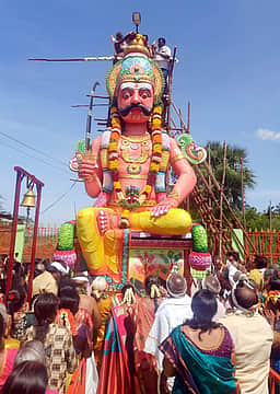 மின்னூா் ஸ்ரீ முனீஸ்வரா் கோயில் கும்பாபிஷேகம்