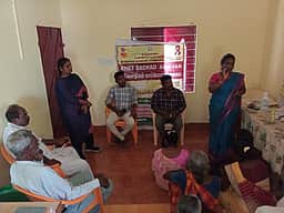 அமுதுண்ணாக்குடியில்
மண்வள பாதுகாப்பு விழிப்புணா்வு