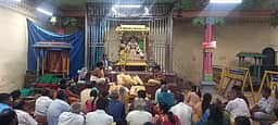 குருப்பெயா்ச்சி:
ஆலங்குடி கோயிலில் லட்சாா்ச்சனை நிறைவு