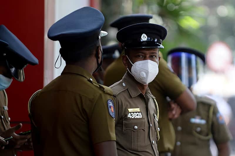 Sri Lankan police