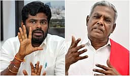 அண்ணாமலை போடுவது “மாரீச மான் வேடம்”... இது பாஜகவின் உத்தி: பெ. சண்முகம் விமர்சனம்!