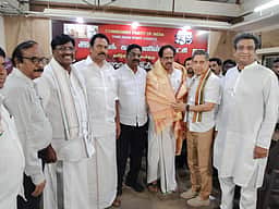 திமுக கூட்டணியில்தான் இருக்கிறோம்! ப. சிதம்பரம் சந்திப்புக்குப்பின் மு. வீரபாண்டியன் பேட்டி