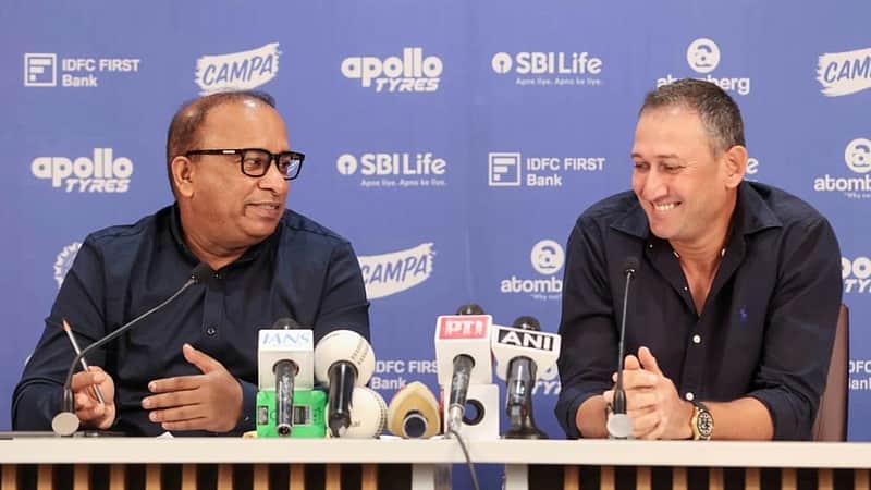 BCCI Secretary Devajit Saikia, Team Selection Committee Chairman Ajit Agarkar