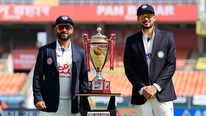 India and Afghanistan captains.