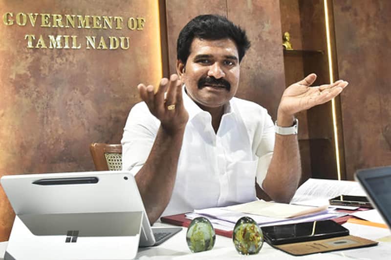 Tamil Nadu Electricity and Law Minister R Nirmal Kumar
