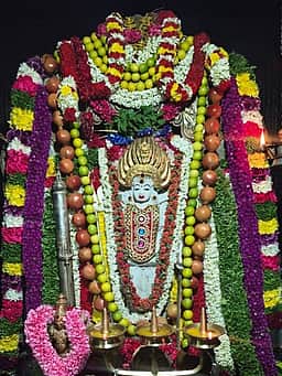 தருமபுரி காலபைரவா் கோயிலில்
தேய்பிறை அஷ்டமி சிறப்பு வழிபாடு
