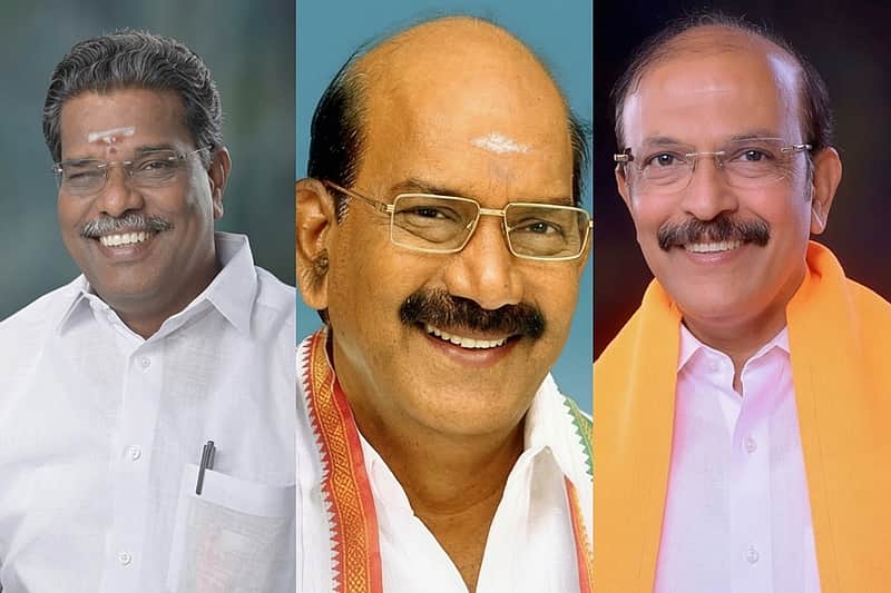 Rajavelu (NR Congress), Sivakolundhu (NR Congress), Rajasekaran (BJP)