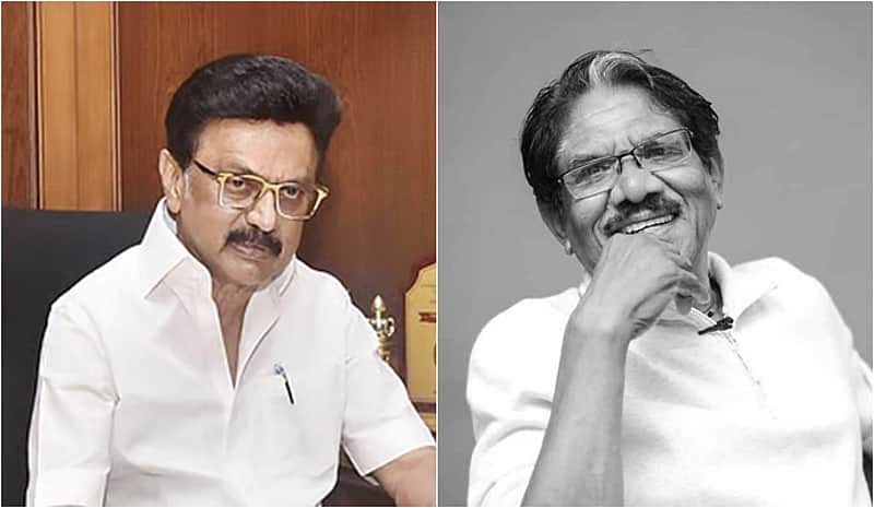 MK stalin Bharathiraja