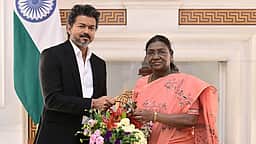 குடியரசுத் தலைவர் திரௌபதி முர்முவைச் சந்தித்த முதல்வர் விஜய்!
