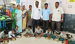 ஊராட்சி நடுநிலைப் பள்ளியில் ஆய்வு