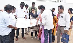 கள்ளக்குறிச்சி சுற்றுச்சாலைப் பணிகள்: ஆட்சியா் ஆய்வு