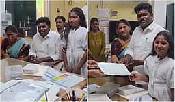 அரசுப் பள்ளியில் மகளை சேர்த்த மானாமதுரை தவெக எம்எல்ஏவுக்கு குவியும் வாழ்த்து!