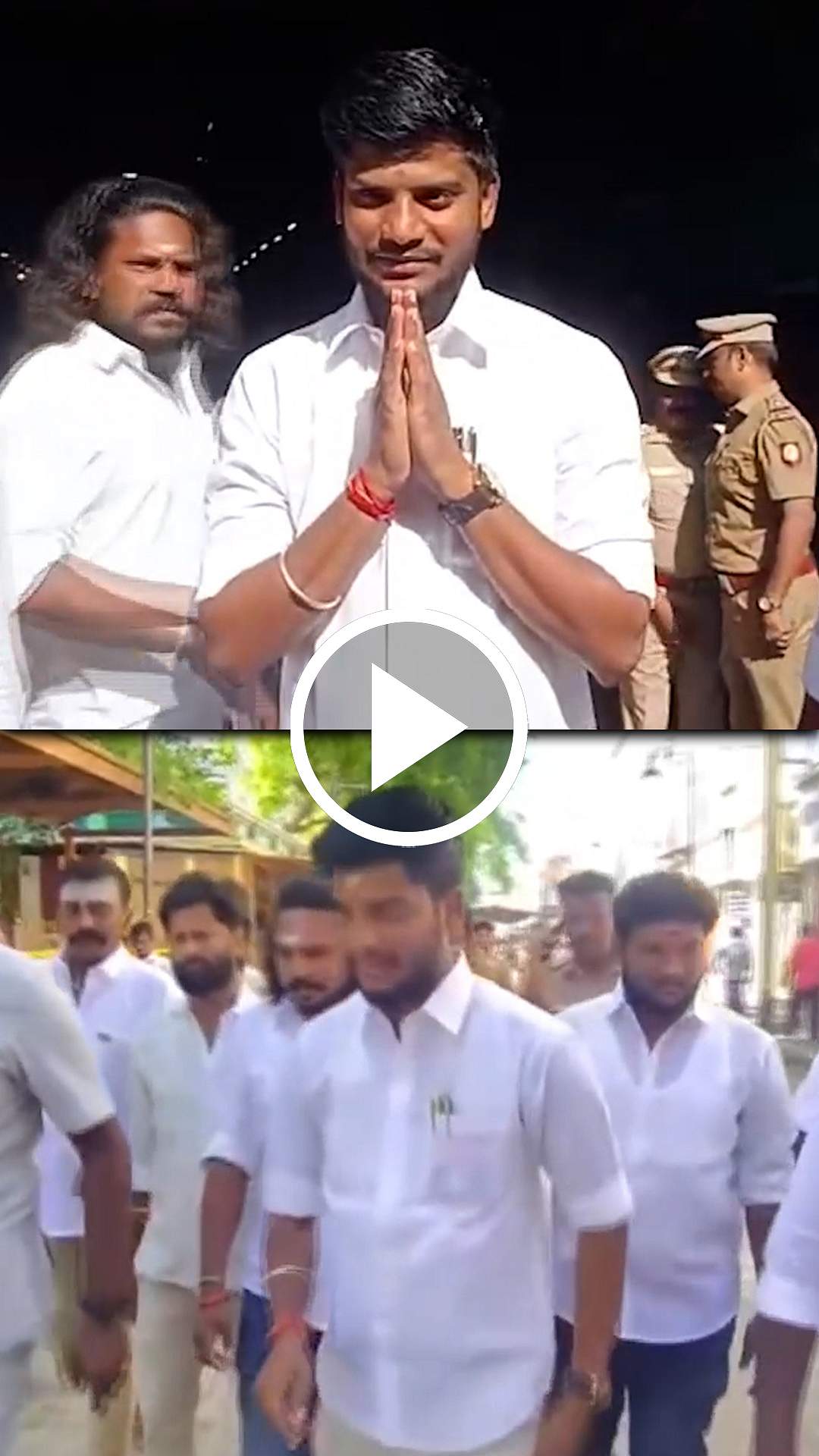 மீனாட்சி அம்மன் கோயில் குடமுழுக்கு பணிகளை ஆய்வு செய்த அமைச்சர் ரமேஷ் | TVK
