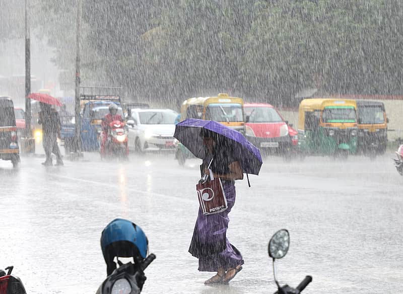 heavy rain