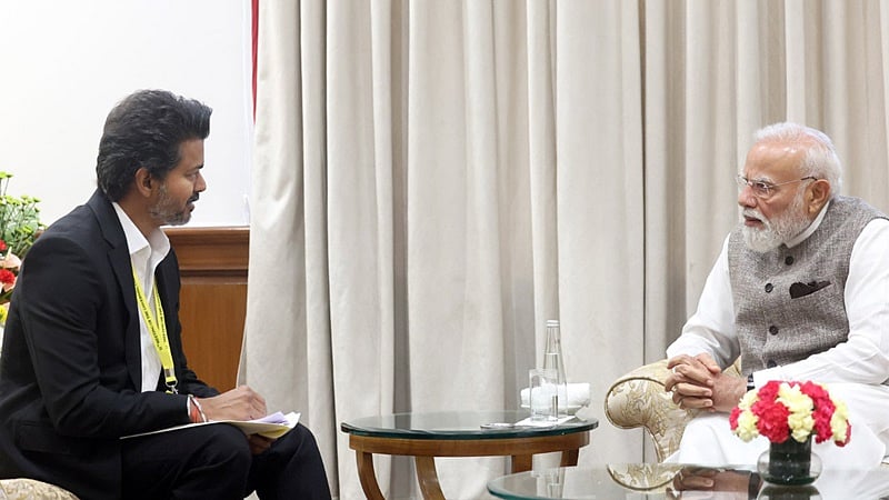 நீதி ஆயோக் கூட்டத்துக்குப் பிறகு பிரதமரை சந்தித்த முதல்வர் விஜய்!