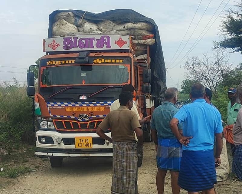 Lorry intercepted while attempting to dump waste