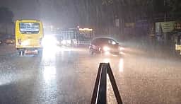 வேலூர் மாவட்டத்தில் பலத்த காற்றுடன் கனமழை 
