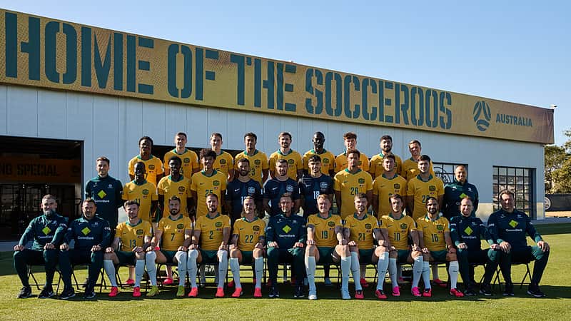 The Australian football team.