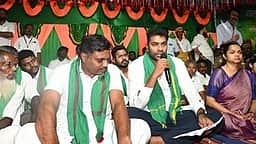 மேல்மா சிப்காட் விவகாரம்: 
குழு அமைத்து நடவடிக்கை எடுக்கப்படும்: அமைச்சா் ஆதவ் அா்ஜுனா