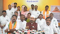 அண்ணாமலை மீண்டும் பாஜகவுக்கு திரும்புவாா்: வேலூா் இப்ராஹிம்!