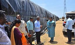 நெல் கொள்முதல் நிலையங்களில் தவறுகள் நடந்தால் நடவடிக்கை:
ராணிப்பேட்டை ஆட்சியா்