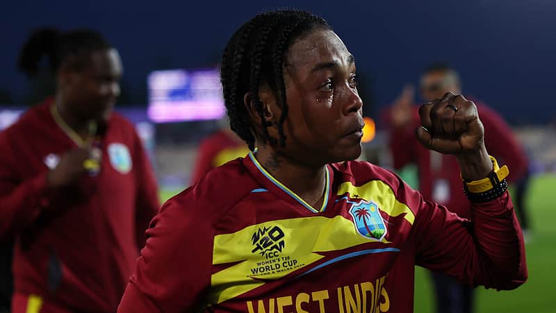 A career-defining knock for Shemaine Campbelle and the emotions that say it all