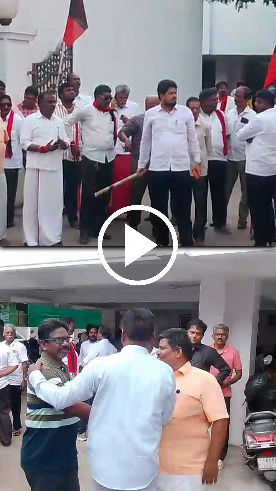 MDMK தலைமையகம் முற்றுகை? உருட்டுக் கட்டைகளுடன் நின்ற மதிமுக தொண்டர்கள்!