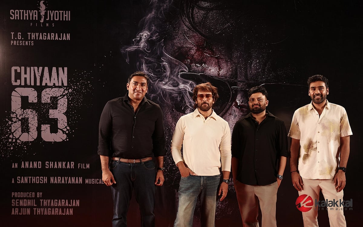 ஆக்சன் கலந்த ஒரு தனித்துவமான மற்றும் மாறுபட்ட பாணியில் விக்ரமின் நடிக்கும் 63 திரைப்படமான சியான் 63 படப்பிடிப்பு பூஜையுடன் தொடங்கியது.
