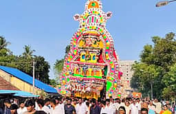 பட்டீஸ்வரம் தேனுபுரீஸ்வரர் கோயிலில் திருஞானசம்பந்தர் முத்துப் பந்தல் விழா!