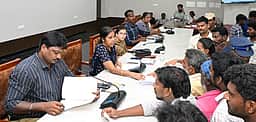 திருவள்ளூா் குறைதீா் கூட்டத்தில் 485 மனுக்கள் அளிப்பு