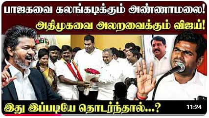 விஜய்யும் அண்ணாமலையும் ...| CM Vijay | TVK | We the leaders | Annamalai