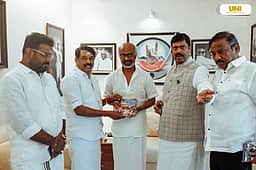 ரஜினியுடன் நயினாா் நாகேந்திரன் சந்திப்பு